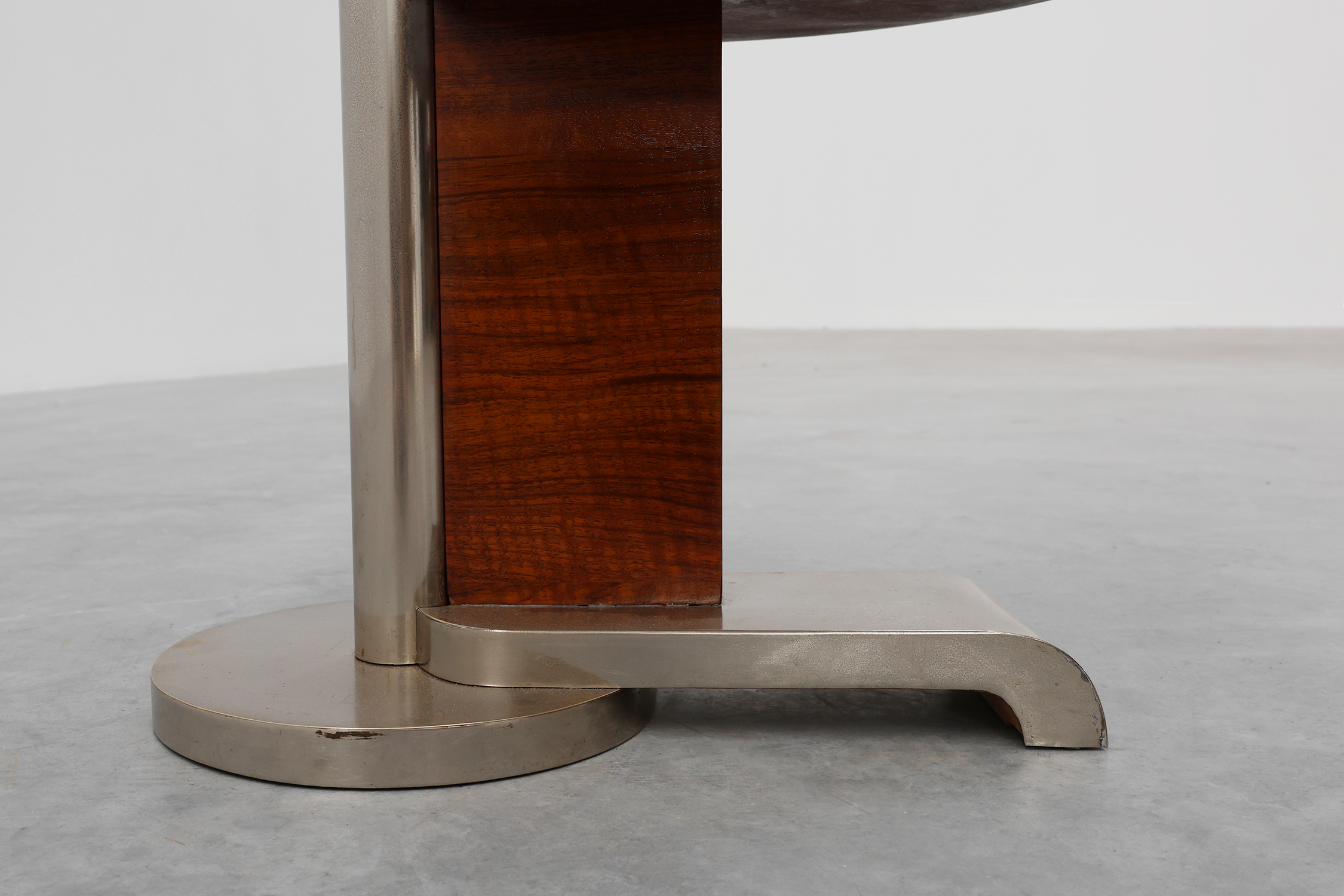 Art Deco Two-tiered modernist Side Table, France ca. 1925thumbnail